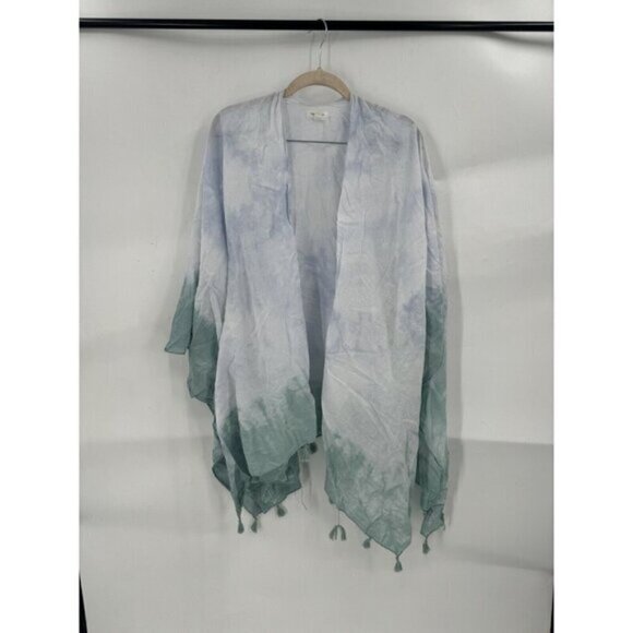 World Market Shrug Cardi Women One Size Fringe Vacation Beach Summer Breathable - Picture 1 of 8